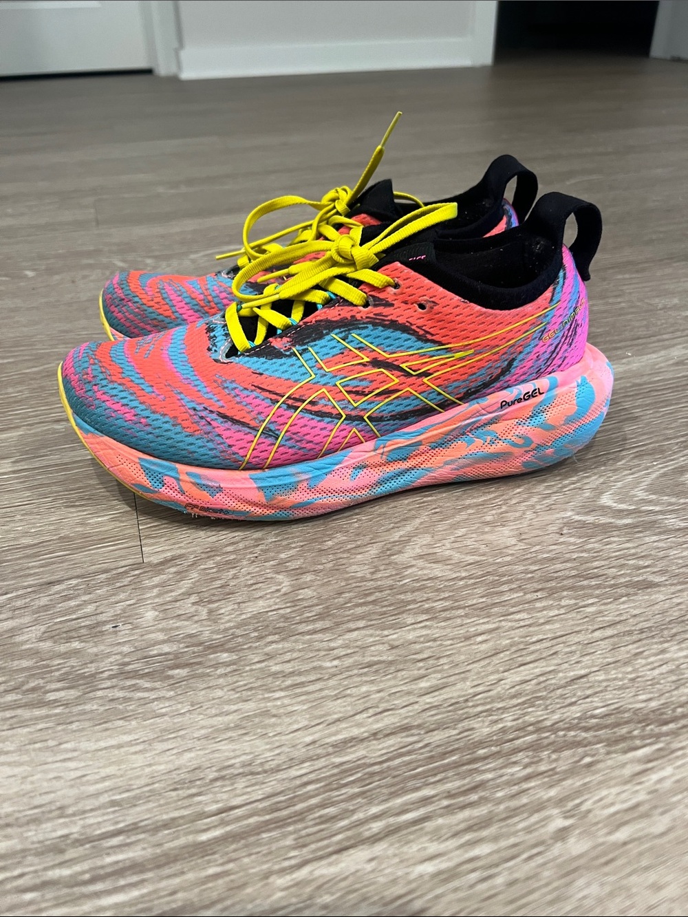 ASICS Multicolor Sneakers - Pink, Blue, Yellow